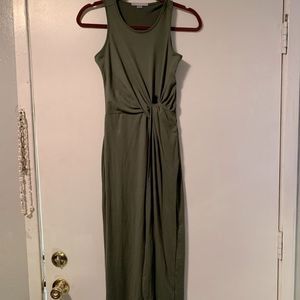 Tart Olive green midi dress